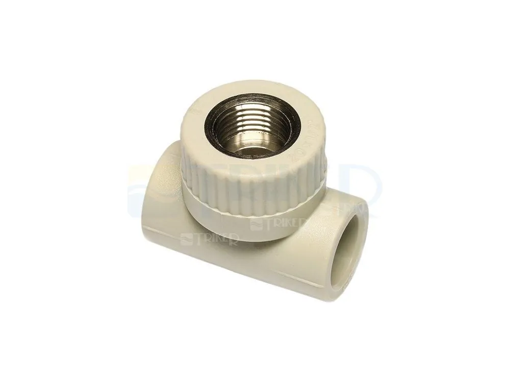 Dagaanbieding PPR T-kus s kovovým závitem vnitřním 20 x 1/2" x 20 mm