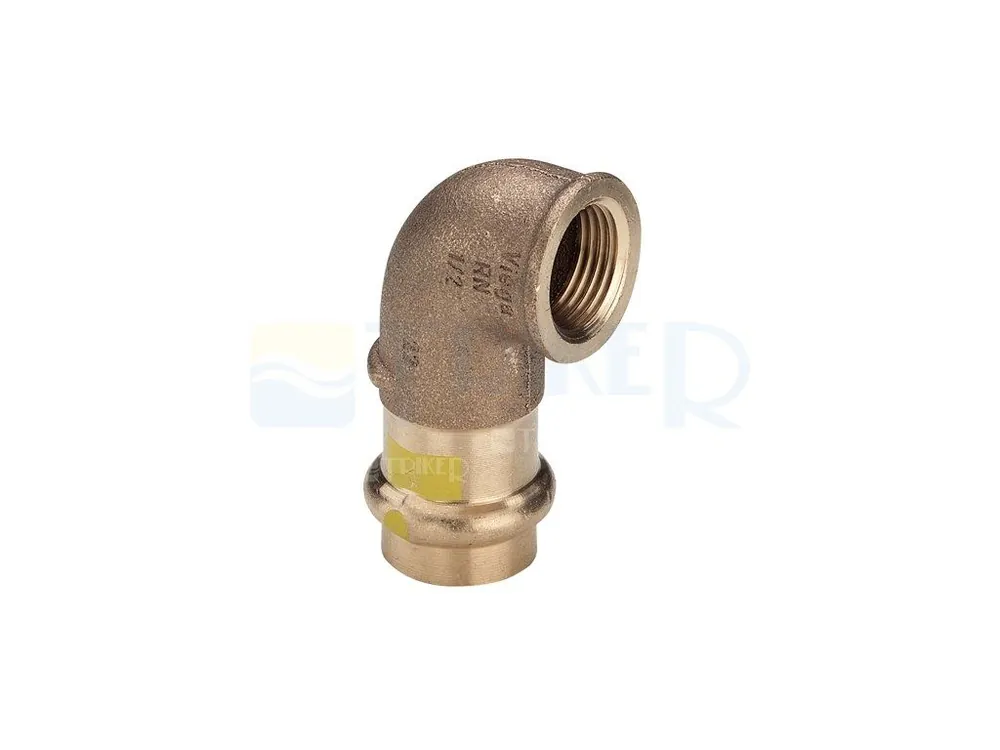 Laatste Versie Profipress G oblouk 90° s vnitřním závitem 2614.2 15 x 1/2"