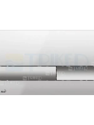 Zlevněný Tlačítko ovládací Alca M17xx M1743 lesklý chrom/matný chrom