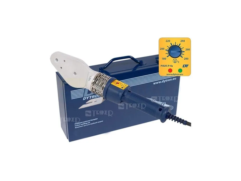 Veilige Betaling Komplet PROFI svářečka polyfúzní Polys P-4a 850W + modré nástavce 16-63 mm
