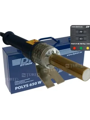 Direct Verzonden Komplet PROFI polyfúzní svářečka Polys P-4b 650W TW Plus + modré nástavce 16-63 mm