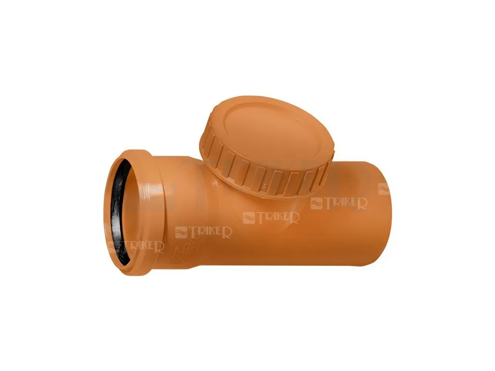 KGRE čistící kus (kruhový uzávěr) 250 mm Snelle Levering