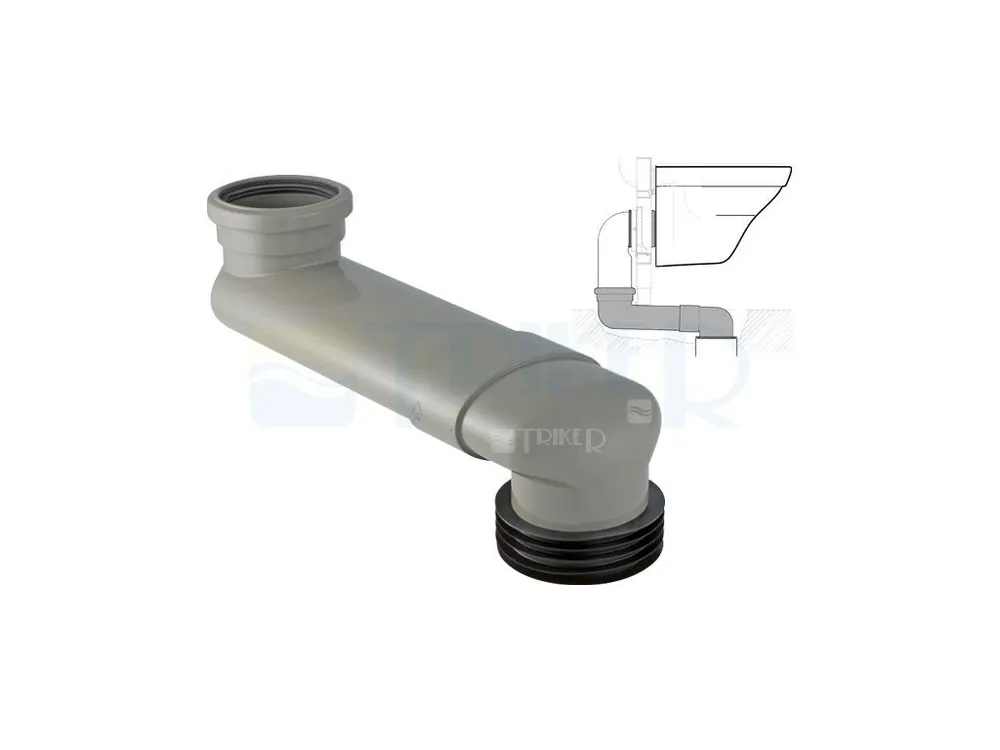 Gecertificeerd Geberit PVC WC koleno odskokové pro předstěnové moduly 14,5 - 34,5 cm