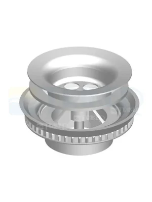 Výpusť umyvadlová P-967C/II nerezová mřížka 63 mm x 6/4" Beperkte Voorraad