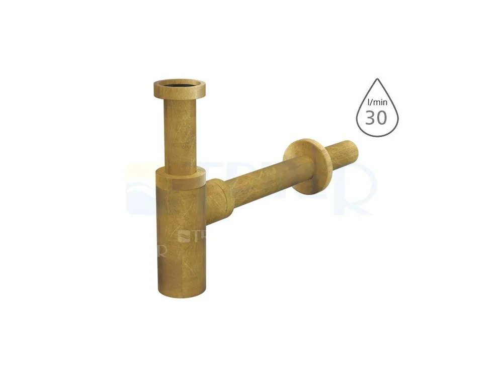 Sifon umyvadlový bez výpusti A400ANTIC Design 5/4" x 32 mm Omezená Nabídka