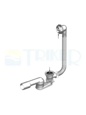 Sifon vanový s řetízkem T-1438 DN50/40 s nerezovou mrížkou 70 mm Zlevněný