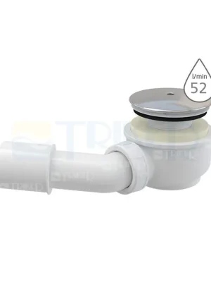 Sifon sprchový s krytkou A471CR pro vaničky s otvorem 60 mm, krytka chrom Cenový Hit