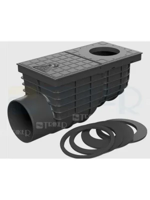 Lapač střešních splavenin KV univerzální boční, černý 110 mm Kupte Ještě Dnes