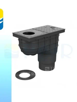 Veilige Betaling EP Lapač povrchových vod spodní odpad 110/125mm