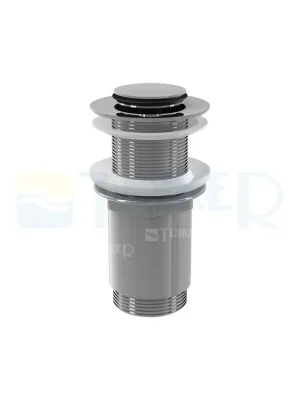 Akční Cena Klik-klak umyvadlová výpusť pro umyvadla bez přepadu A394 malá krytka 5/4", výška 69 mm