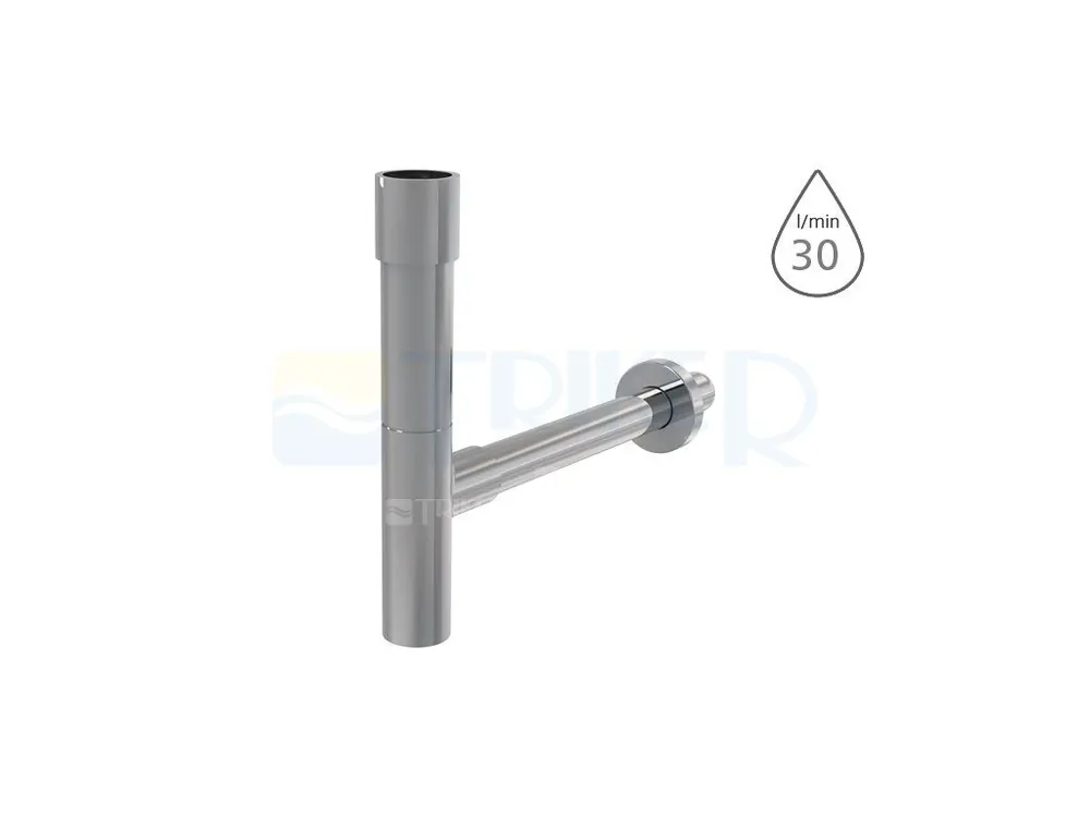 Sifon umyvadlový kovový bez výpusti A402 Design 5/4" x 32 mm Víkendová Akce