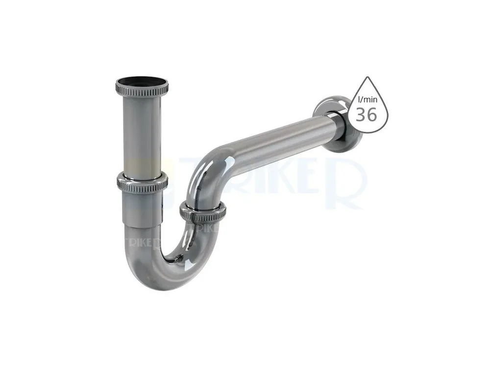 Laatste Kans Sifon umyvadlový kovový bez výpusti A4320 5/4" x 32 mm