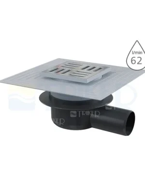 Vpusť podlahová s límcem APV26C boční odpad 50 mm, výška 66 mm Cenově Výhodný