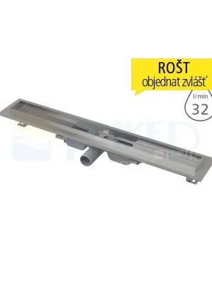 Ihned K Objednání Žlab podlahový APZ106 Professional LOW pro plný rošt 300 mm, boční odtok 40 mm