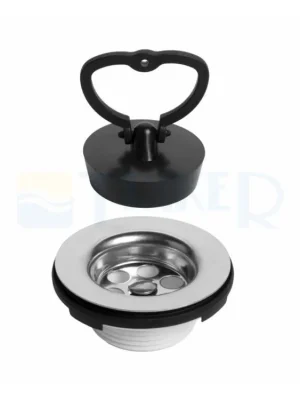 Výpusť umyvadlová EUV0000 64 mm x 5/4", zátka s očkem Hete Deal