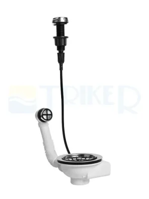 Výpusť dřezová s ovládáním a přepadem EDVA301 115 x 6/4" Shop Nu