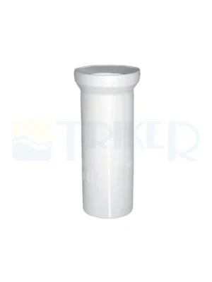 Populair Dopojení WC - přímý kus 110/150 mm, bílé