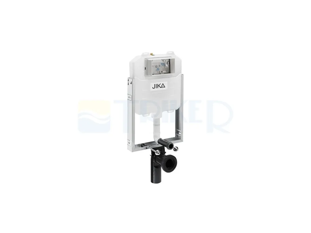 Voordeelprijs Jika Basic WC System Compact modul 8 cm pro závěsné WC pro předezdění