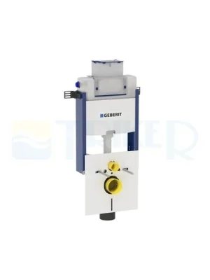 Zlevněný Kombifix pro závěsné WC 98cm s nádrží Omega, horní/přední ovládání