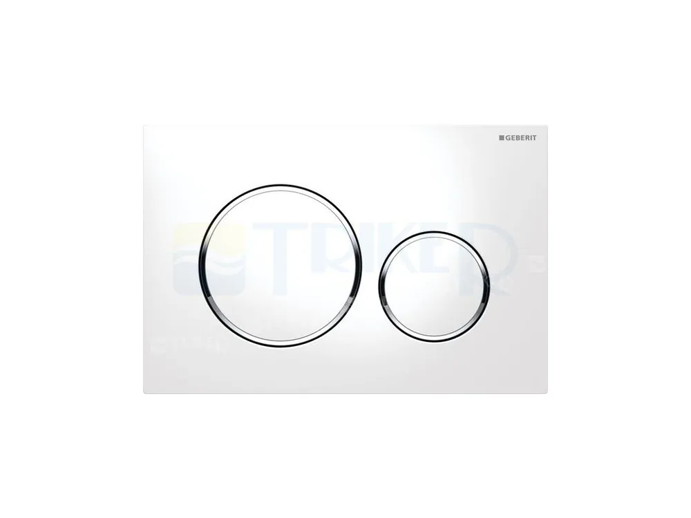 Speciale Aanbieding Sigma20 ovládací tlačítko bílá/lesklý chrom/bílá