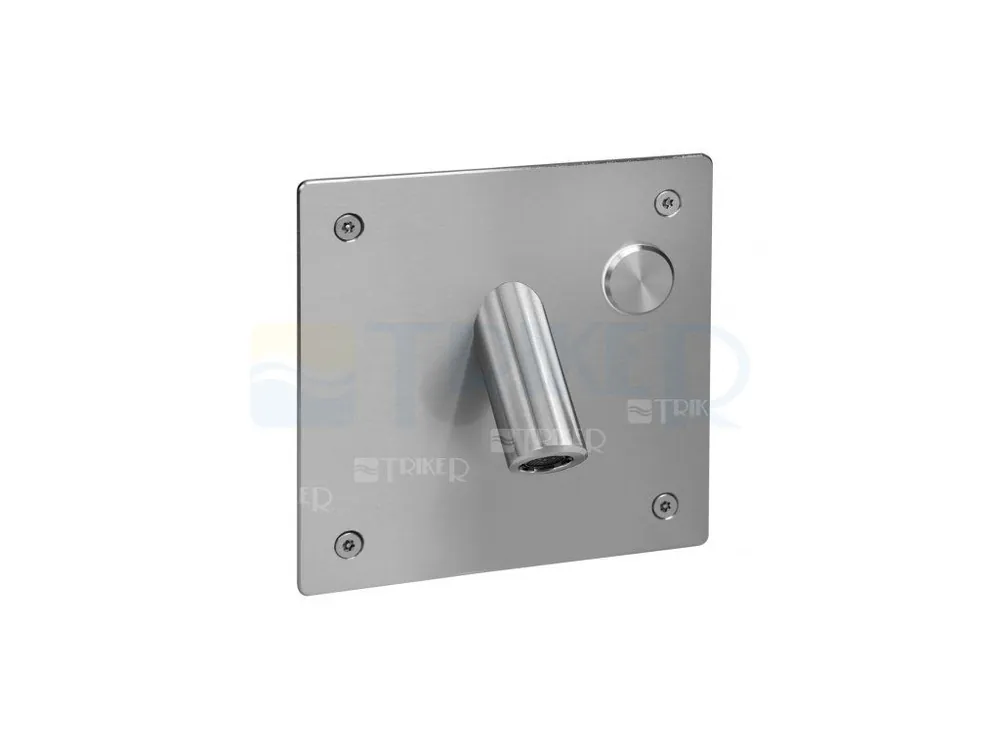 SLU 44P Piezo nerezová nástěnná baterie pro 1 vodu SLU 44P Levný