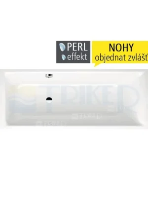 Puro vana ocelová s bočním přepadem 170 x 70 cm 688, bílá + Perl-Effek Nu Kopen