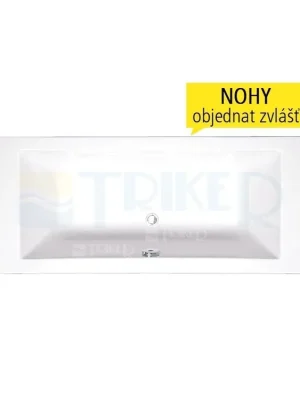 Kubic vana akrylátová 190 x 90 cm, bílá Značkový