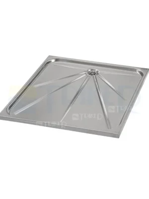 SLSN 06 Nerezová sprchová vanička 700 x 700 x 35 mm, matná Dokud Zásoby Vydrží
