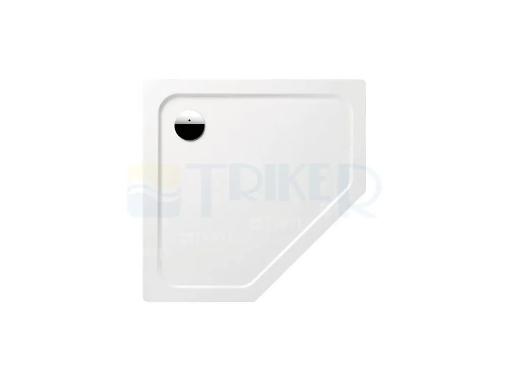 Cornezza 25 vanička ocelová 90 x 90 x 2,5 cm 670-1, bílá Bestseller