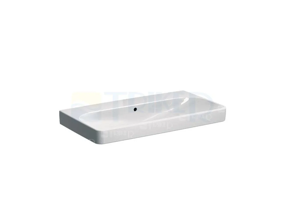Bestseller Smyle Square umyvadlo 90 x 48 cm bez otvoru, bílé