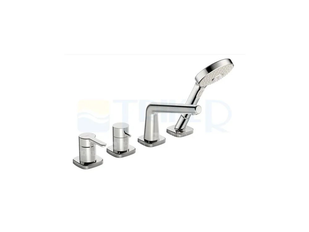 HANSADESIGNO Style vanová a sprchová baterie 189 mm Lage Kosten