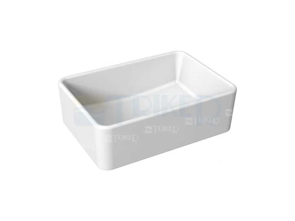 Direct Beschikbaar Cubito Pure umyvadlová mísa 50 x 35 cm, bílá