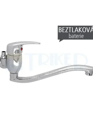 BE dřezová baterie nástěnná BE.1845.AA páková pro beztlakové ohřívače Flitsaanbieding