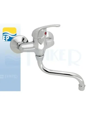 Speciale Akce EP EA dřezová baterie s kulatým ramínkem rozteč 100 mm, ramínko 15 cm, chrom