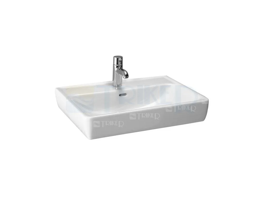 Laufen Pro A umyvadlo 60 x 48 cm s broušenou spodní částí, s otvorem, bílé Speciale Aanbieding