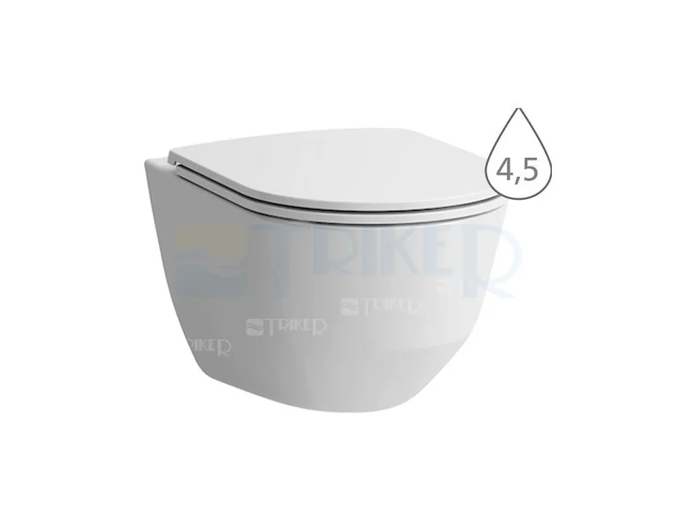 Laufen Pro klozet závěsný 53 cm kapotovaný bílý Voordeelprijs