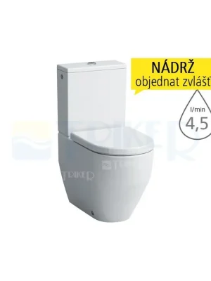 Aanbieding Laufen Pro mísa kombinační 43 cm kapotovaná, VARIO, délka 65 cm, pro spodní přívod, bílá