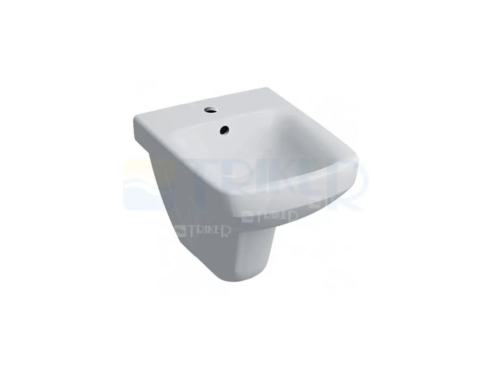 Selnova Compact bidet závěsný 48 cm hranatý bílý Superprijs