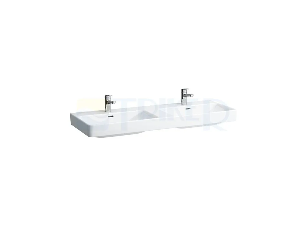 Laufen Pro S dvojumyvadlo 130 x 46 cm s otvorem bílé Lage Kosten