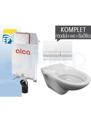 Expresní Doručení EP závěsný WC komplet pro zazdění 1710 otevřený kruh