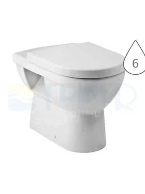 Časově Omezené Mio klozet stojící 40 cm Vario odpad/hluboké splachování, bílý