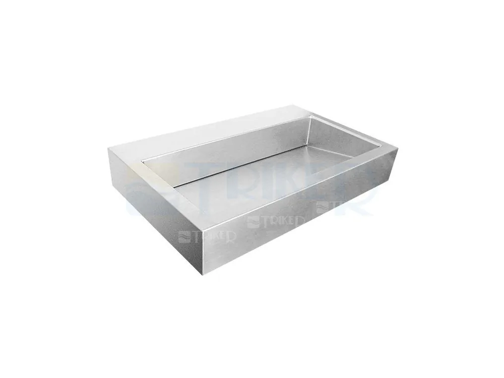 Merkproduct SLUN 68 Nerezové umyvadlo designové 70 x 44 cm, matné