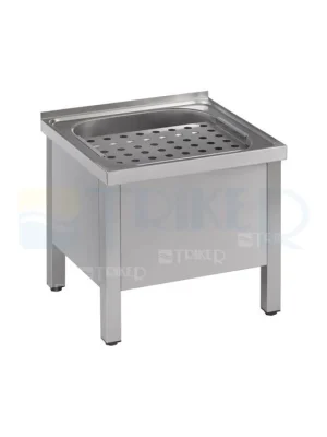 SLVN 03 Výlevka nerezová pro postavení do prostoru 50 x 46 cm, matná Výprodej
