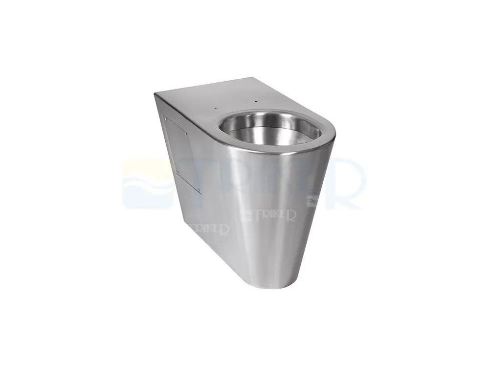 Merkproduct SLWN 13 Nerezové stojící WC pro tělesně postižené 50 cm, matné