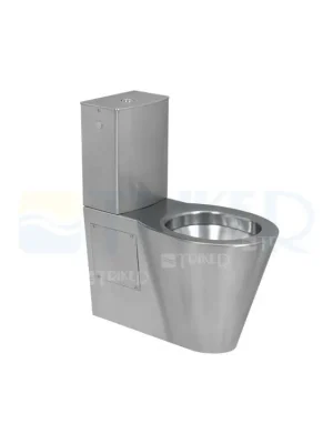 Nejprodávanější SLWN 15 Nerezové kombinační WC 40 cm, vodorovný odpad, matné
