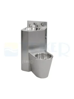 SLWN 08P WC s umyvadlem do rohu, WC na zemi vpravo, matný povrch Kup Teď