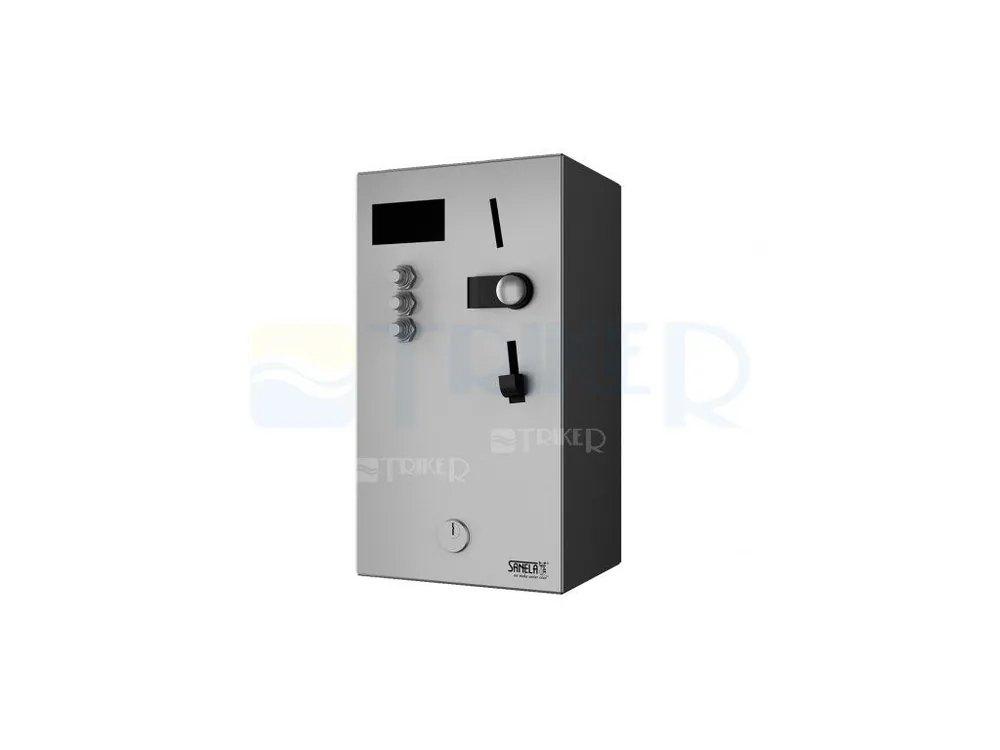 SLZA 01N mincovní automat pro 1 až 3 sprchy, na zeď, interaktivní ovládání Snelle Levering
