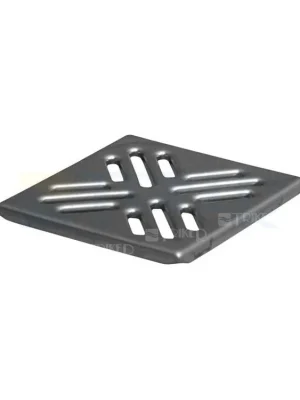 Must-Have ND Podlahová vpusť PlastBrno mřížka 10 x 10 cm nerezová
