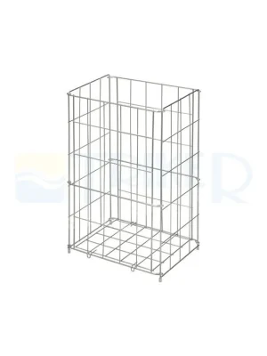 Výprodej SLZN 43 drátěný koš, rozměr 540 x 340 x 260 mm, nerez