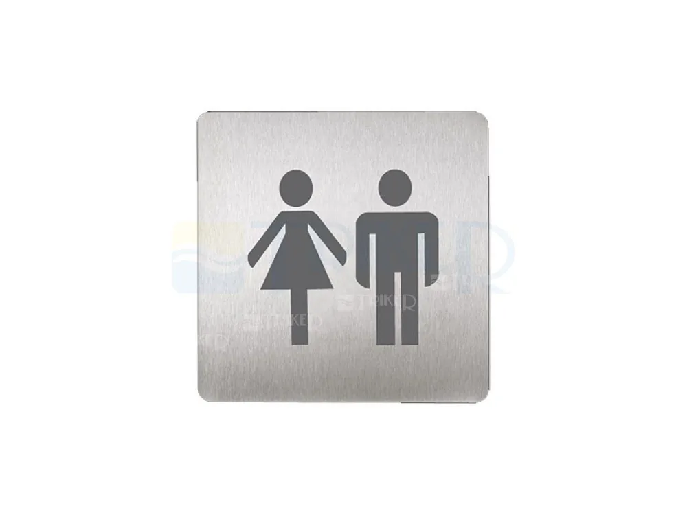 Laatste Versie SLZN 44AD Piktogram WC muži i ženy 120 x 120 mm